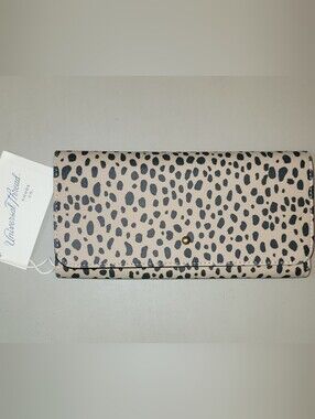 NWT Universal Thread Leopard Print Wallet.